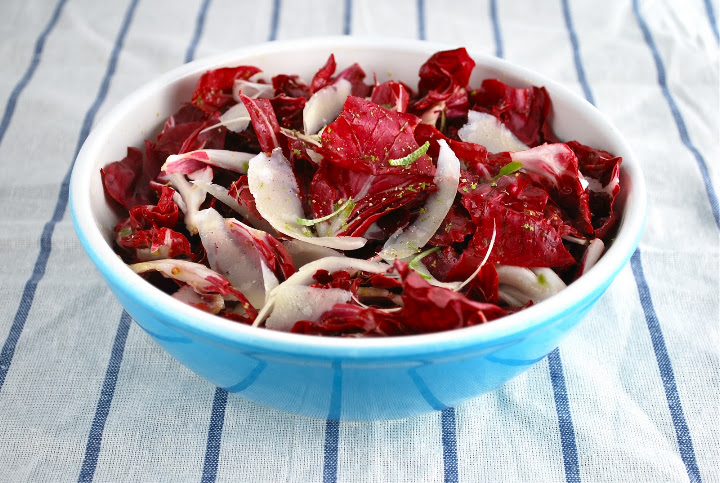 Radicchio and Apple Salad With Mustardy Croutons Post