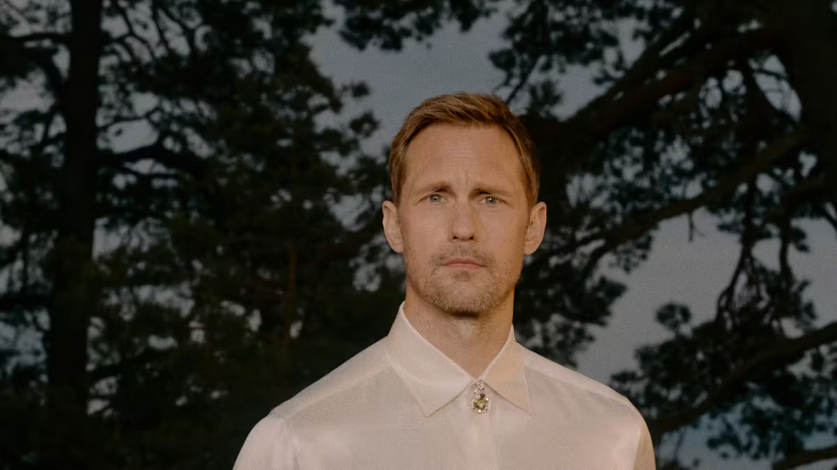 Alexander Skarsgård Went Skinny-Dipping to Celebrate His 50th Birthday Post